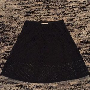 WD•NY Size 10 Black Skirt